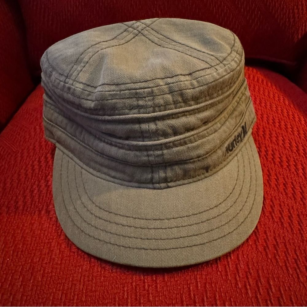 Hurley Green Military Cap